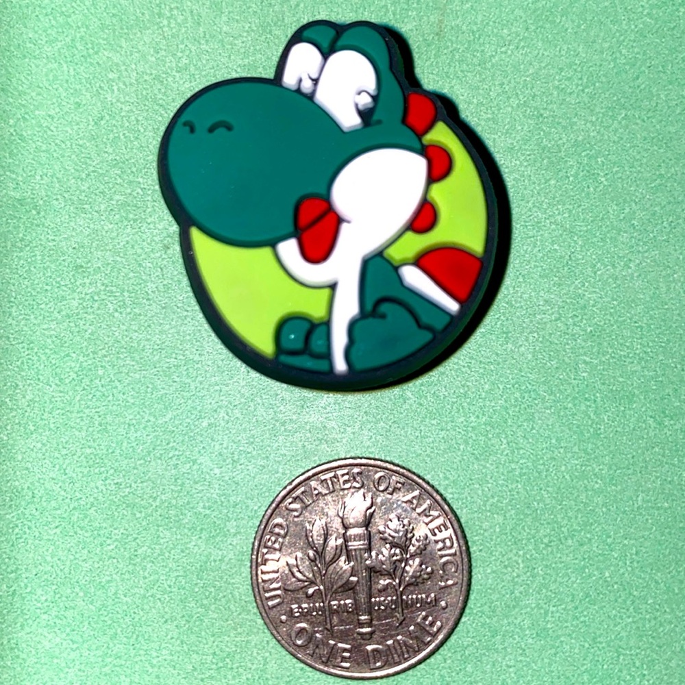 (10 for $15) Koopa Troopa Super Mario Bros Nintendo Crocs Shoe Charms